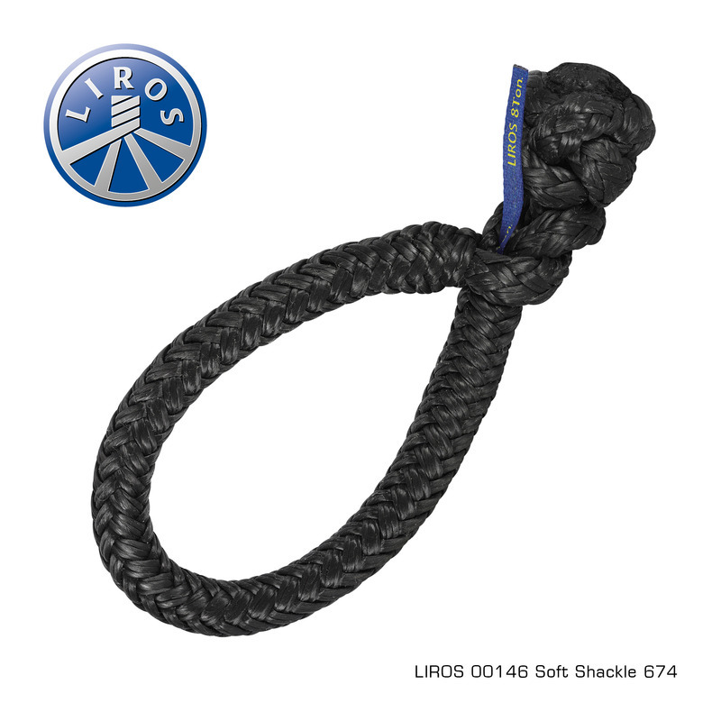 Soft Shackle 4t, Deep Black