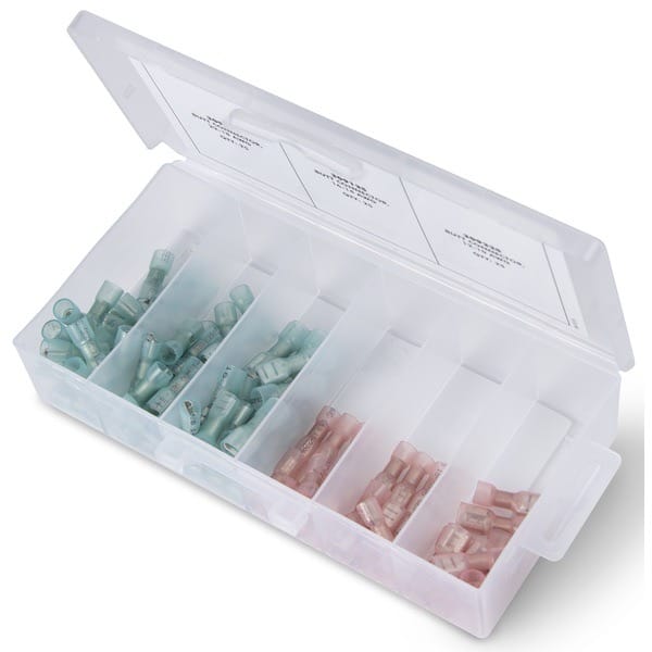 Ancor Heat Shrink Speaker Connector Kit 22|18 - 16|14 90pcs