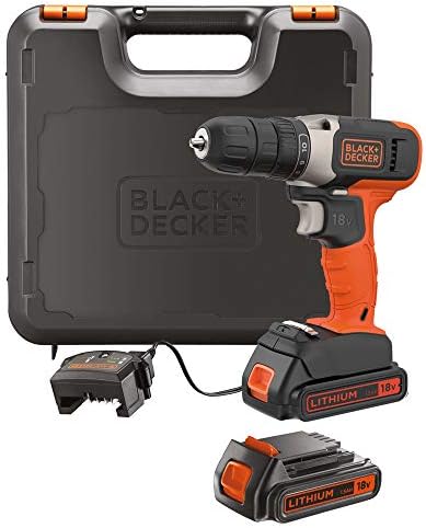 18V Speed Drill Driver & 2 x 1.5 Ah Battery