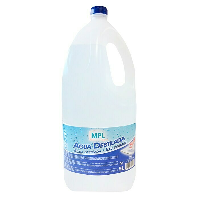 BOTELLA 5LT.AGUA DESTILADA *MPL