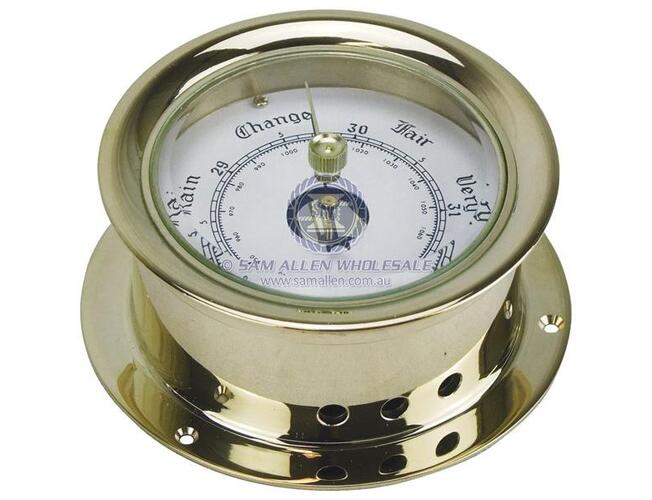 Barometer Bronze 120x95x40mm