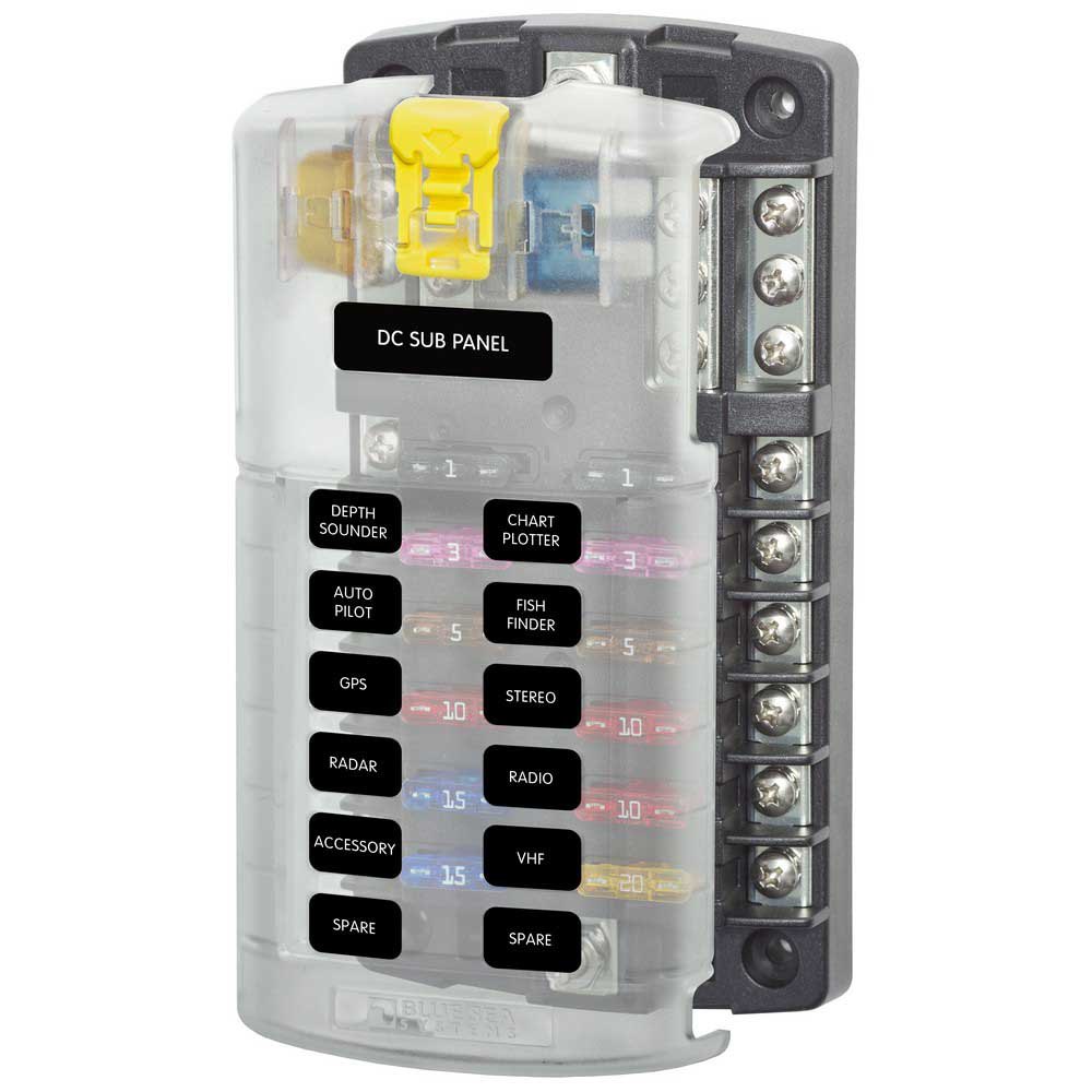 Blue Sea Systems ATO Fuse Block 12 Position