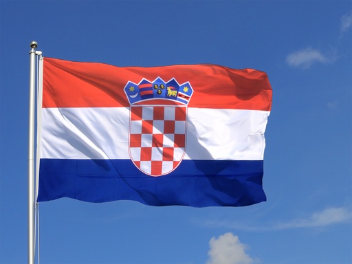 [10910] Croatian Flag 30 x 45cm