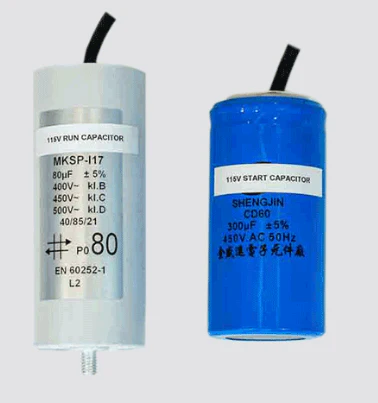 AC Motor Capacitor Set