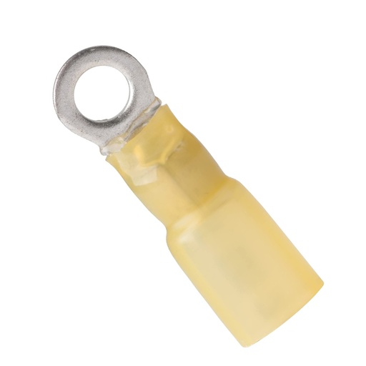 [312325] 12-10 AWG #10 Heat Shrink Ring Terminal 25 Pack
