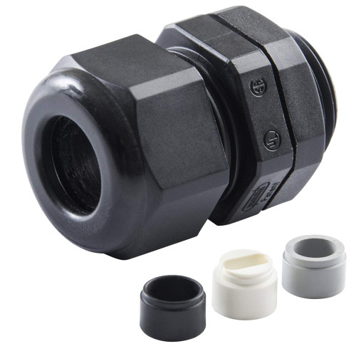 [765002] Ancor Round Cable Seal 4-0AWG (6-14mm²) 1/2" NPT Black 5pcs