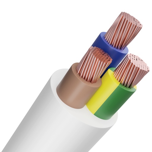 [H05VV-F] Electric Cable 4.0 x 3C 450/750 Volts