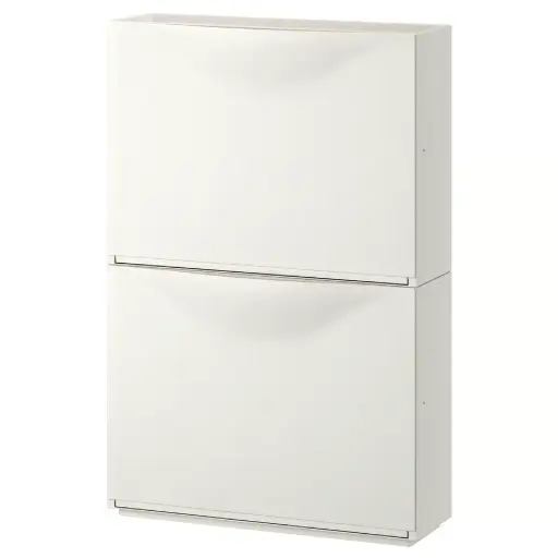 [397307] TRONES shoe cb/stor 52x18x39 white 2-p