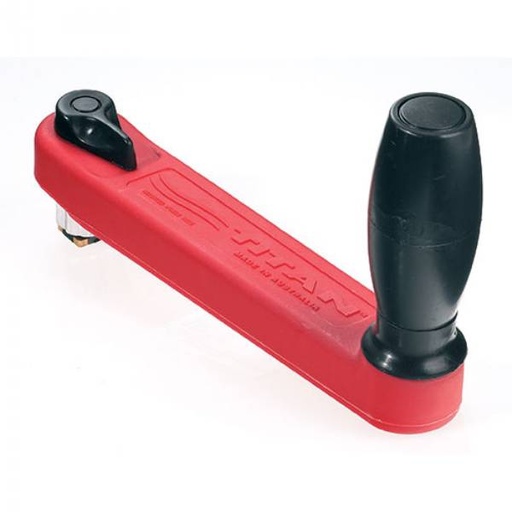 8” Winch Handle Locking Red