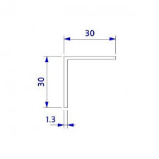 [10357172] Angulo Alu Bruto 30x30x1.3x1000mm